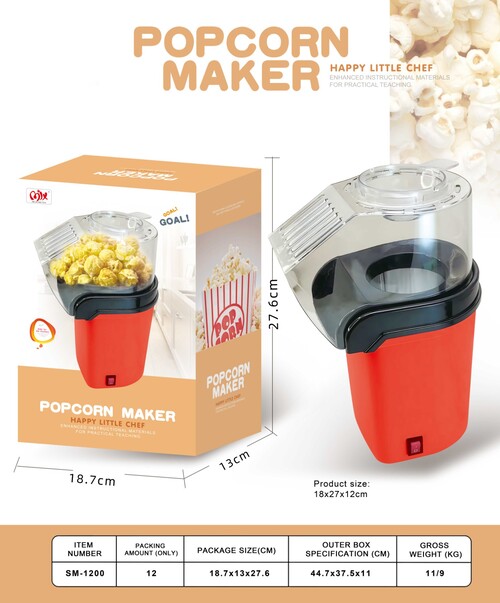 Hot Air Popcorn Maker 1200W